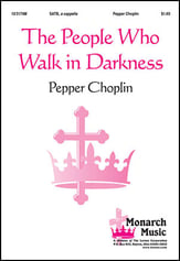 The People Who Walk in Darkness SATB choral sheet music cover